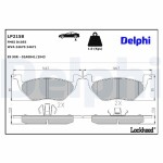 DELPHI Piduriklotsi komplekt,  ketaspidur LP2158