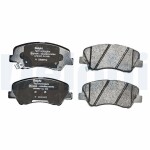 DELPHI Piduriklotsi komplekt, ketaspidur LP2497