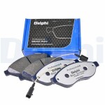 DELPHI Piduriklotsi komplekt,  ketaspidur Professional + LP2498LC