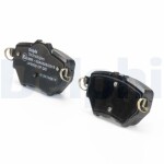 DELPHI Piduriklotsi komplekt,  ketaspidur LP2505