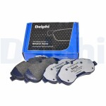 DELPHI Piduriklotsi komplekt,  ketaspidur Professional + LP2661LC