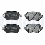 DELPHI Piduriklotsi komplekt,  ketaspidur LP2709