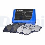 DELPHI Piduriklotsi komplekt,  ketaspidur Professional + LP3136LC