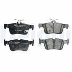 DELPHI Piduriklotsi komplekt,  ketaspidur LP3151