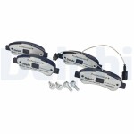 DELPHI Piduriklotsi komplekt,  ketaspidur Professional + LP3153LC