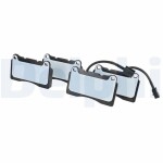 DELPHI Piduriklotsi komplekt,  ketaspidur LP3157