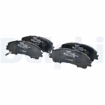 DELPHI Комплект тормозных колодок,  дисковый тормоз LP3183