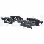 DELPHI Piduriklotsi komplekt,  ketaspidur LP3237
