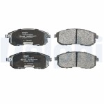 DELPHI Piduriklotsi komplekt,  ketaspidur LP3245