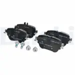 DELPHI Piduriklotsi komplekt,  ketaspidur LP3262