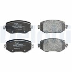 DELPHI Piduriklotsi komplekt,  ketaspidur LP3306
