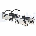 DELPHI Piduriklotsi komplekt,  ketaspidur LP3310