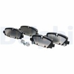 DELPHI Piduriklotsi komplekt,  ketaspidur LP3398