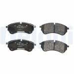 DELPHI Piduriklotsi komplekt,  ketaspidur LP3410