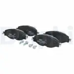 DELPHI  Piduriklotsi komplekt,ketaspidur LP3584