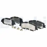 DELPHI Piduriklotsi komplekt,  ketaspidur LP3596