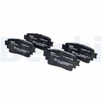 DELPHI Piduriklotsi komplekt,  ketaspidur LP3599