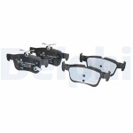DELPHI  Piduriklotsi komplekt,ketaspidur LP3607