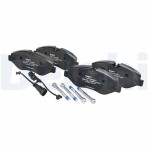 DELPHI Piduriklotsi komplekt,  ketaspidur LP3621