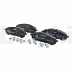 DELPHI Piduriklotsi komplekt,  ketaspidur LP3707