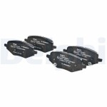 DELPHI Piduriklotsi komplekt,  ketaspidur LP3801