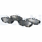 DELPHI  Piduriklotsi komplekt,ketaspidur LP3852