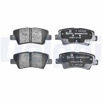DELPHI Piduriklotsi komplekt,  ketaspidur LP3874