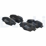 DELPHI Piduriklotsi komplekt,  ketaspidur LP3901