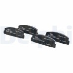 DELPHI Piduriklotsi komplekt,  ketaspidur LP401