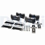 DELPHI Piduriklotsi komplekt,  ketaspidur Electric Vehicle Range LP5007EV