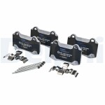 DELPHI Piduriklotsi komplekt,  ketaspidur Electric Vehicle Range LP5009EV