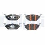 DELPHI Piduriklotsi komplekt,  ketaspidur Electric Vehicle Range LP5014EV