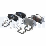DELPHI Piduriklotsi komplekt,  ketaspidur Electric Vehicle Range LP5024EV