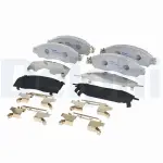DELPHI Piduriklotsi komplekt, ketaspidur LP5027EV