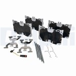 DELPHI Piduriklotsi komplekt,  ketaspidur Electric Vehicle Range LP5071EV