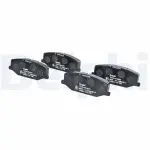 DELPHI Piduriklotsi komplekt,  ketaspidur LP527