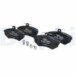 DELPHI Piduriklotsi komplekt,  ketaspidur LP770