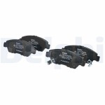 DELPHI Piduriklotsi komplekt,  ketaspidur LP809