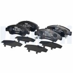 DELPHI  Комплект тормозных колодок, дисковый тормоз LP810