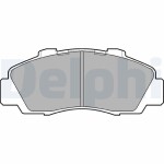 DELPHI Piduriklotsi komplekt,  ketaspidur LP872