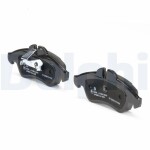 DELPHI  Комплект тормозных колодок, дисковый тормоз LP980