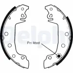 DELPHI Piduriklotside komplekt LS1142