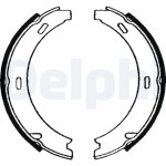 DELPHI Käsipiduri klotsid (seisupidur) LS1637