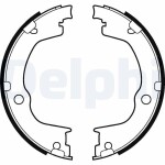 DELPHI Käsipiduri klotsid (seisupidur) LS2106