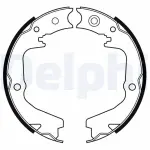 DELPHI Käsipiduri klotsid (seisupidur) LS2170