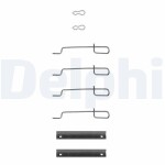 DELPHI Lisakomplekt,  ketaspiduriklotsid LX0044