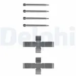 DELPHI  Lisakomplekt, ketaspiduriklotsid LX0047