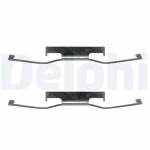DELPHI  Комплектующие, колодки дискового тормоза LX0054