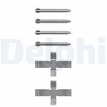 DELPHI  Lisakomplekt, ketaspiduriklotsid LX0070