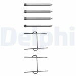 DELPHI Lisakomplekt,  ketaspiduriklotsid LX0081
